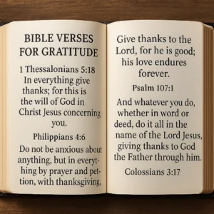 Featured image for 25 Bible Verses for Daily Gratitude to Transform Your Heart 2026