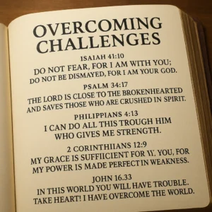 Featured image for 12 Bible Verses to Crush Your Biggest Challenges 2026