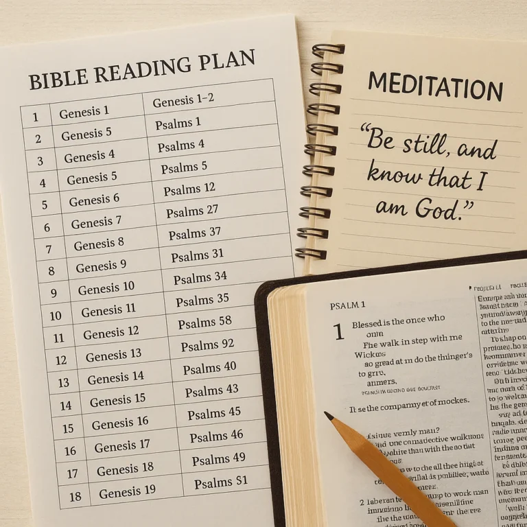 Featured image for 15 Best Daily Bible Reading Plans with Quotes Meditation 2026