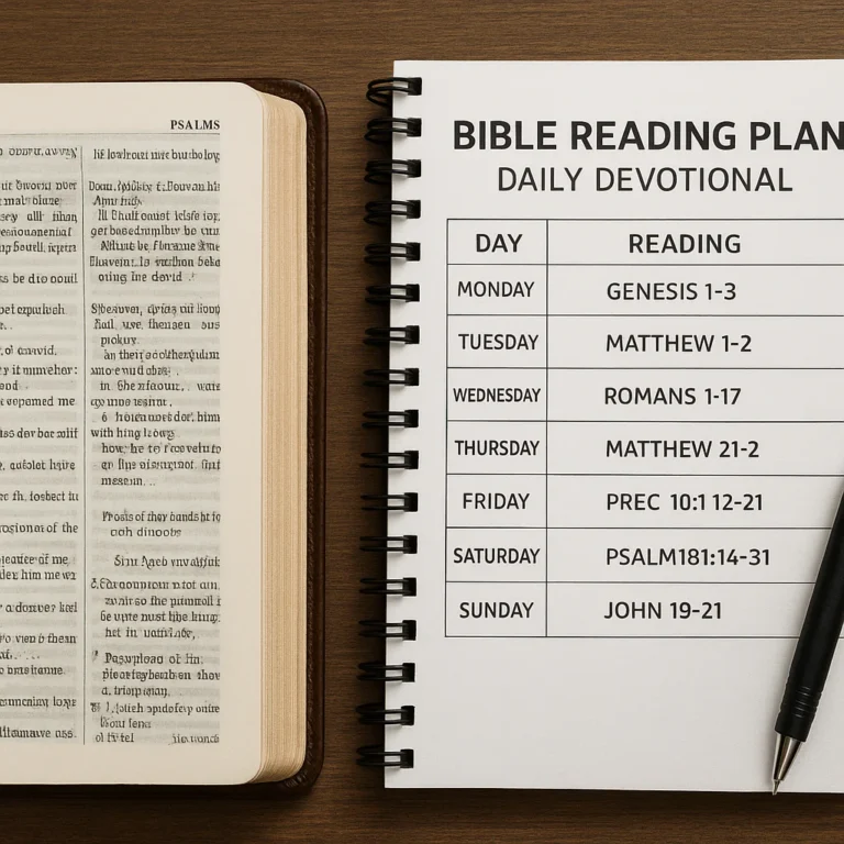 Featured image for How to Start a Daily Bible Reading Plan 2026 The 10-Week Challenge