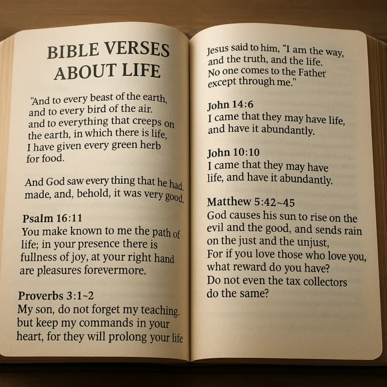 Featured image for 10 Bible Verses About Life Your Ultimate Guide to Purpose Peace 2026