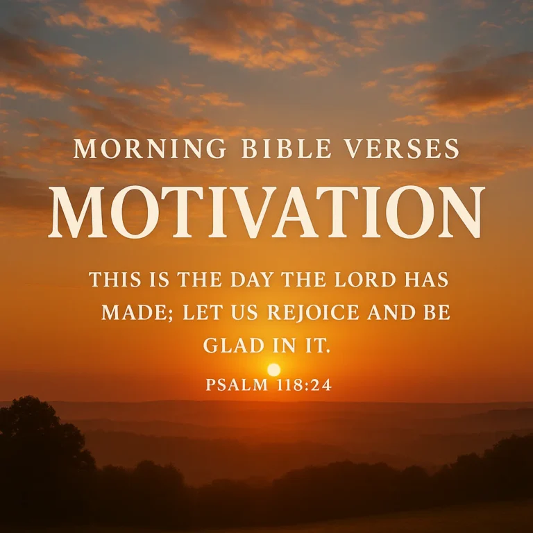 Featured image for 35 Motivating Bible Verses to Start Your Day Right 2026