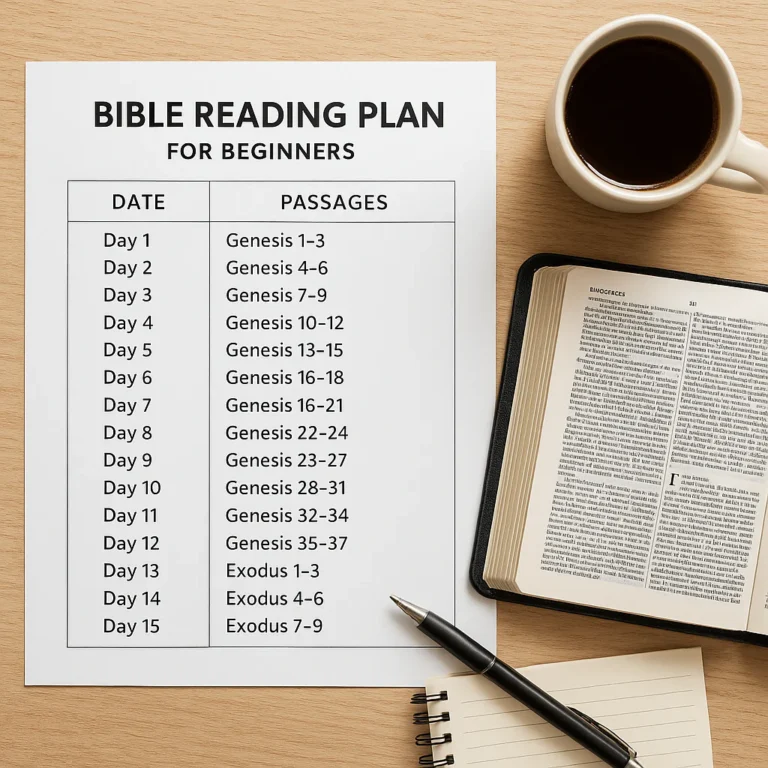 Featured image for The Ultimate 30-Day Daily Scripture Reading Plan for Beginners 2026