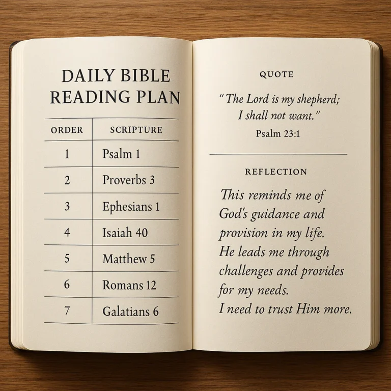 Featured image for 15 Best Daily Bible Reading Plans with Quotes Reflections 2026