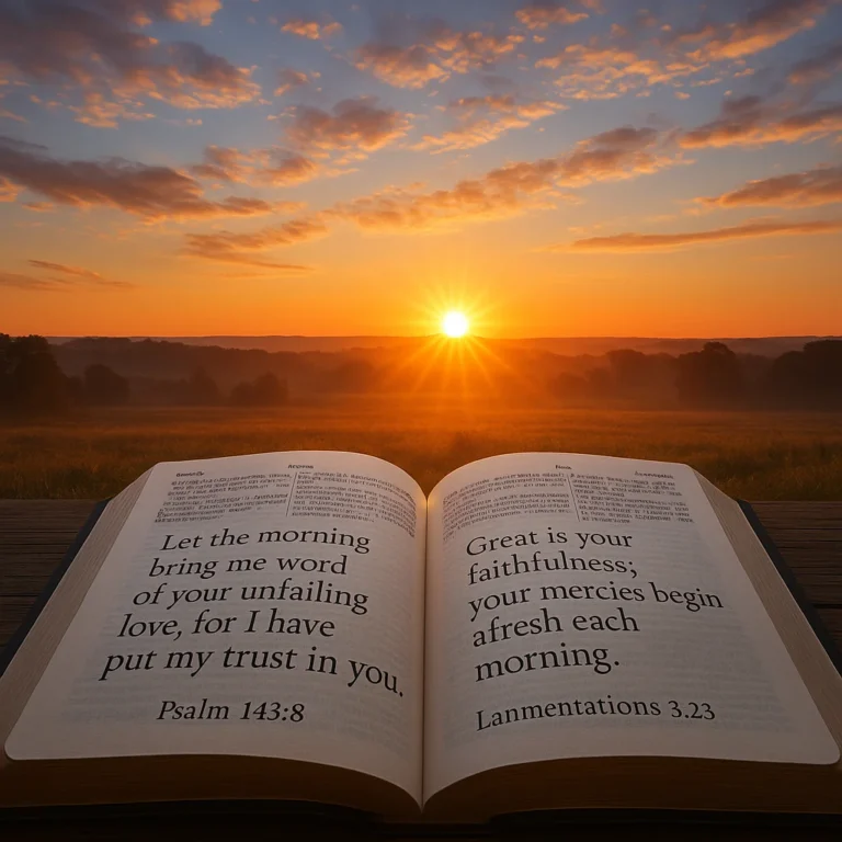 Featured image for 25 Bible Verses for Today Morning to Transform Your Day 2026