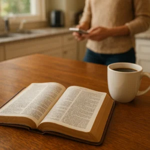 Featured image for How to Fit Daily Bible Reading Into a Busy Day