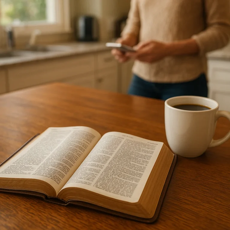 Featured image for How to Fit Daily Bible Reading Into a Busy Day
